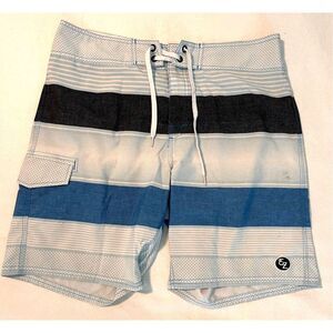 Ezekiel Striped Board Shorts- 34(M)